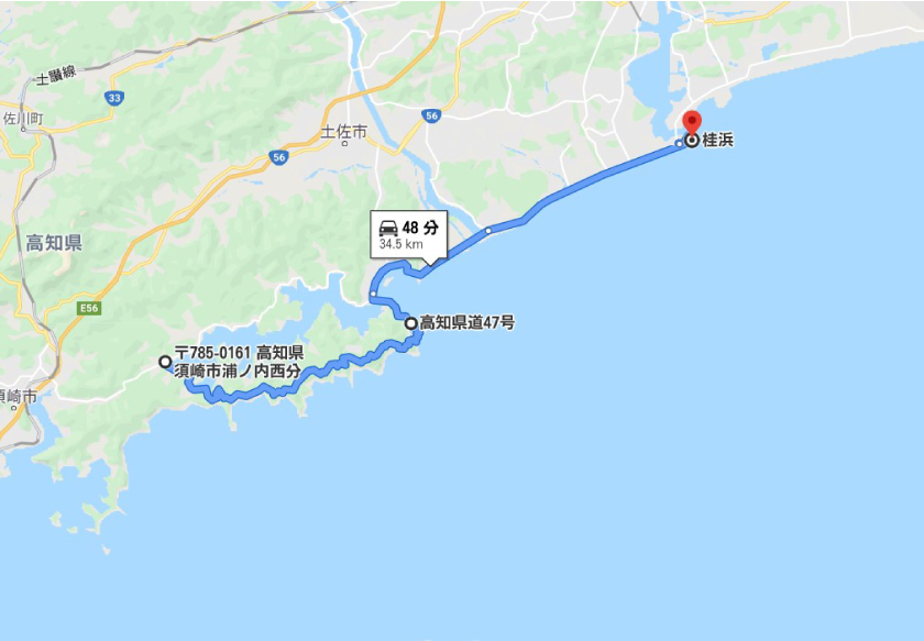 横浪黒潮ラインの概要